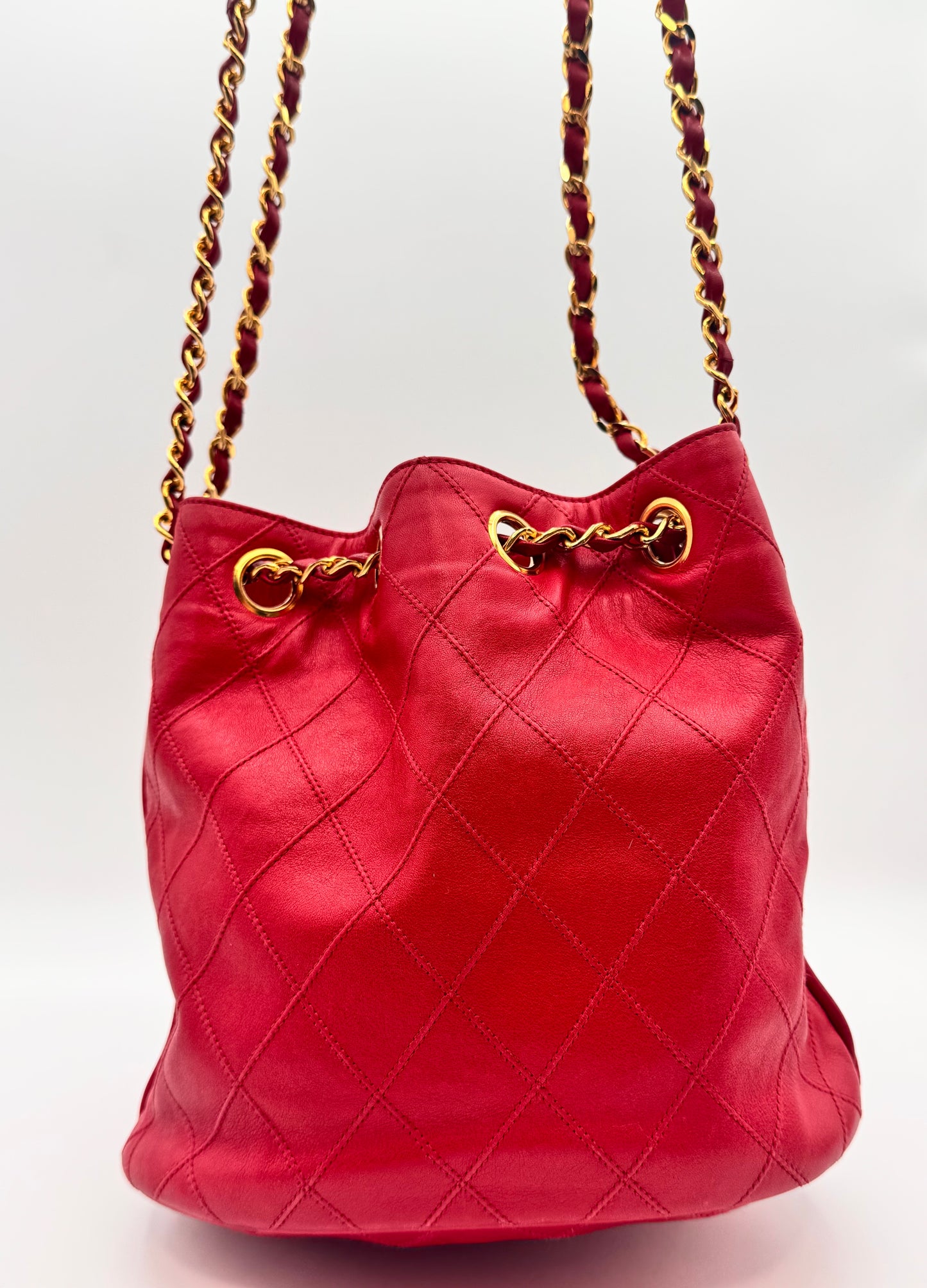 CHANEL - Lambskin Bucket Bag R1.337