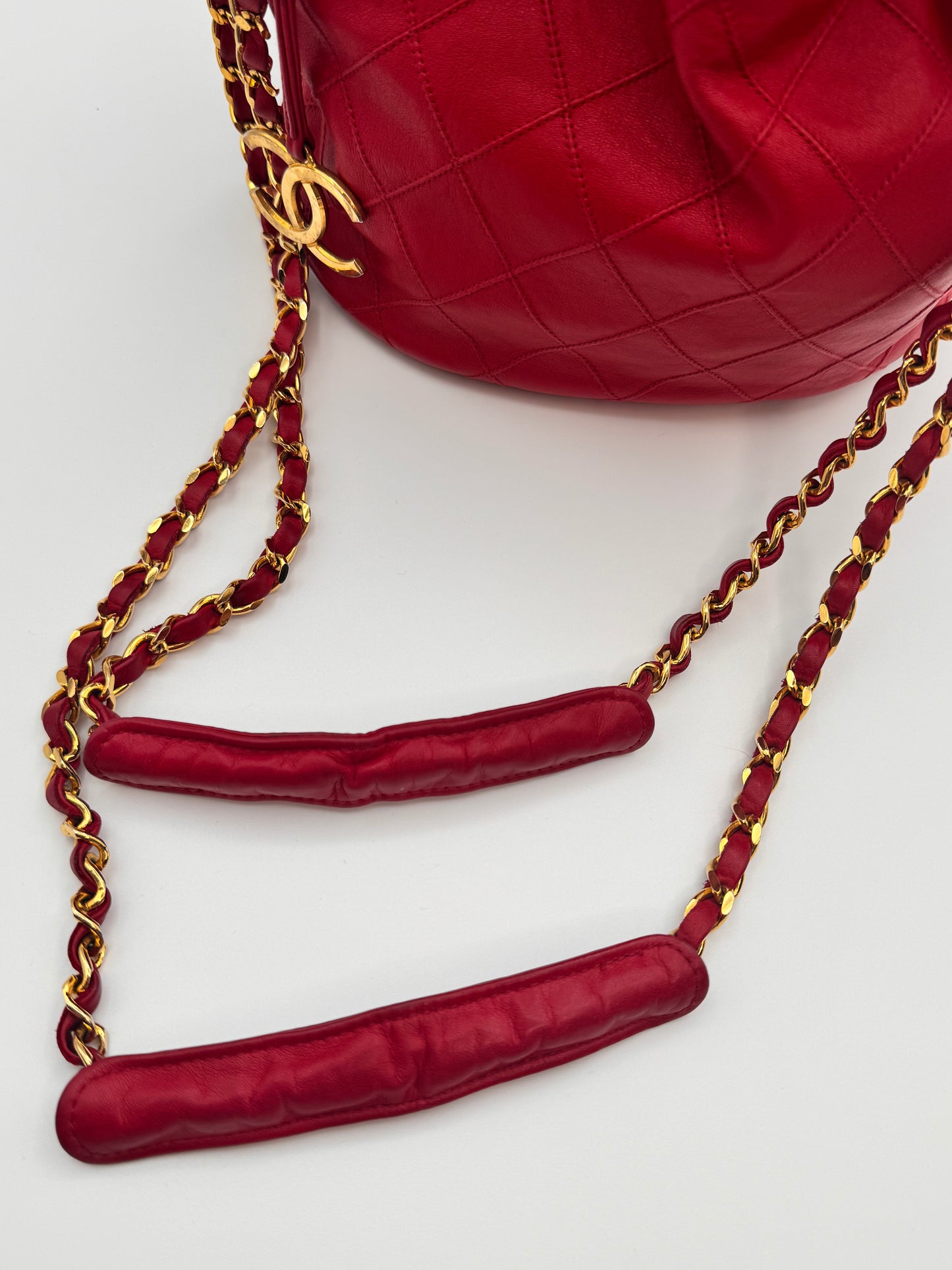 CHANEL - Lambskin Bucket Bag R1.337