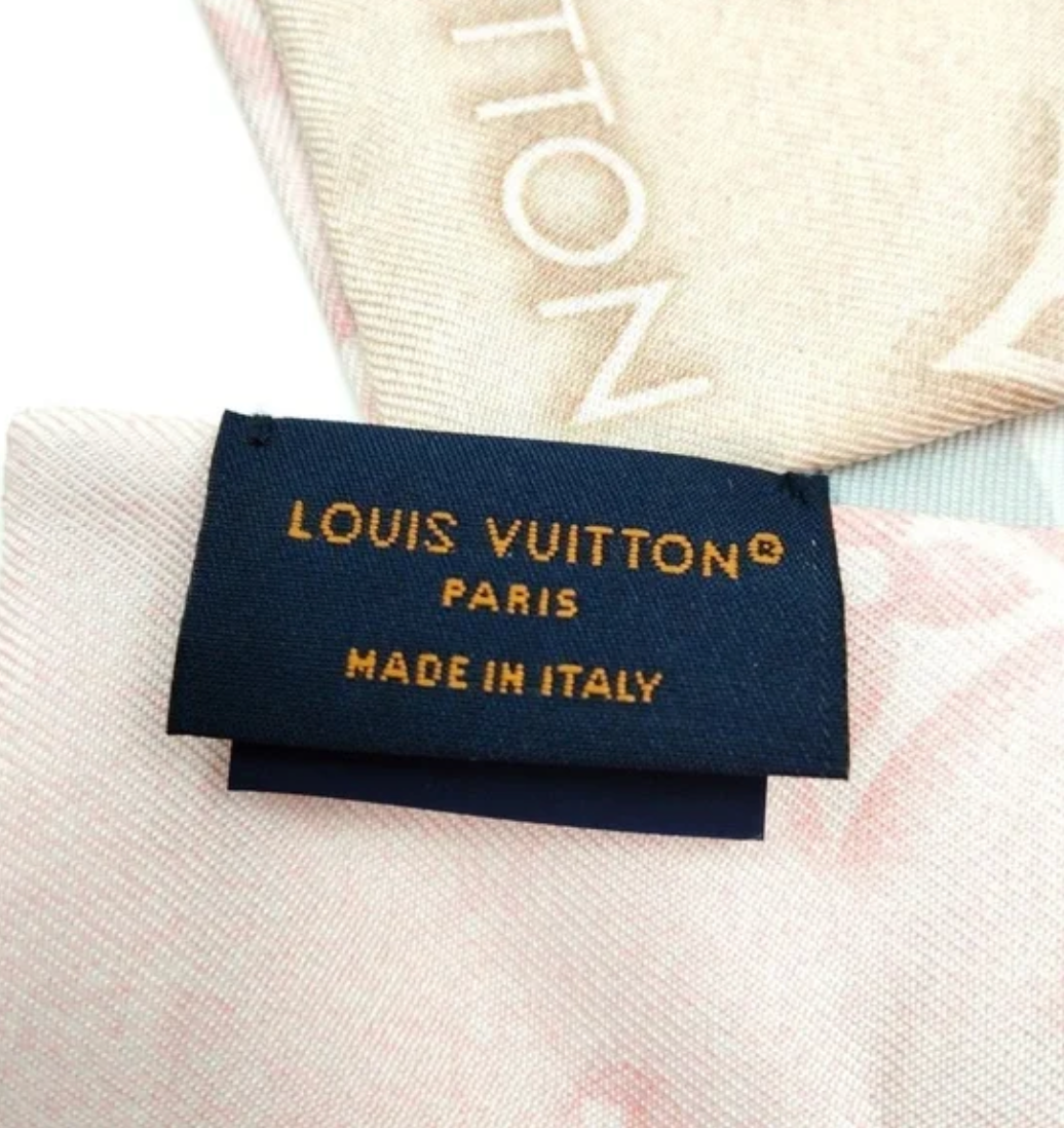 LOUIS VUITTON - Bandeau Pinks Gold Twilly