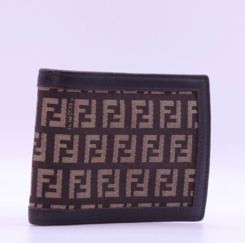 FENDI - Zucca Canvas Bifold Wallet