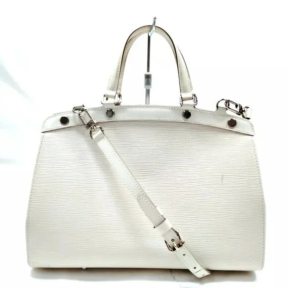 LOUIS VUITTON - Brea GM white Epi Electric Leather