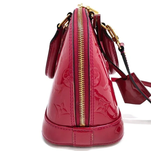LOUIS VUITTON - Alma BB Bordeaux Vernis