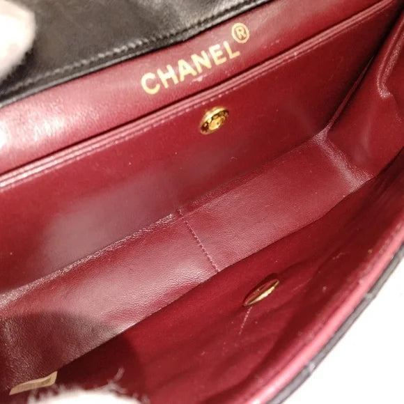 CHANEL - Lamb Skin Quilted Shoulder Bag