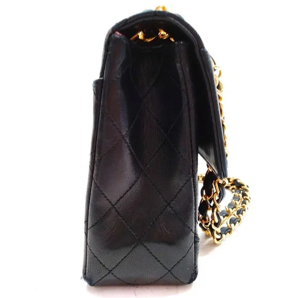 CHANEL - Lamb Skin Quilted Shoulder Bag