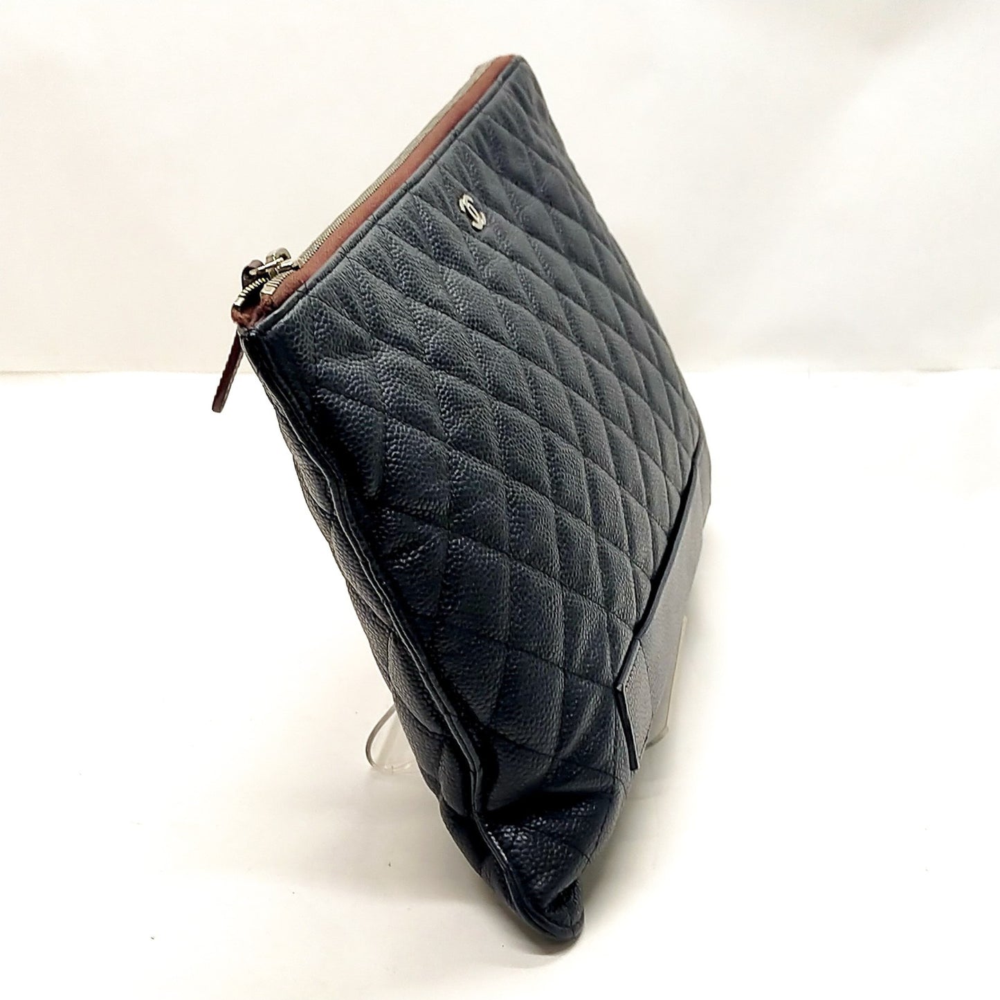 CHANEL - Caviar Quilted Document Portfolio Holder