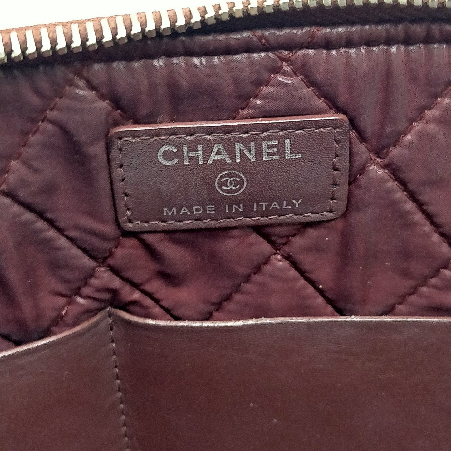 CHANEL - Caviar Quilted Document Portfolio Holder
