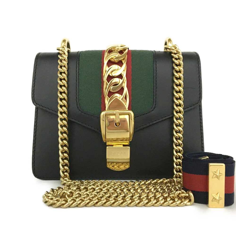 GUCCI - Calfskin Mini Sylvie