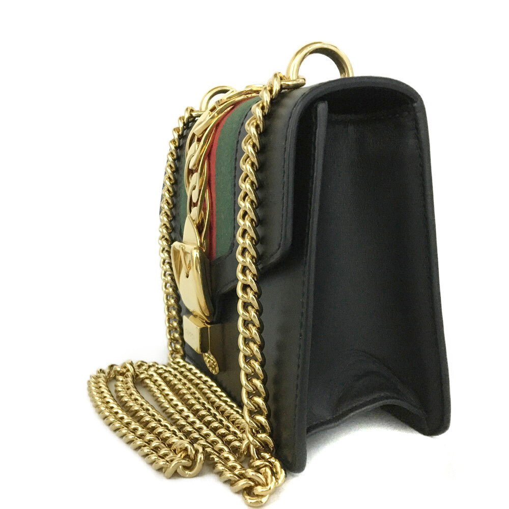 GUCCI - Calfskin Mini Sylvie