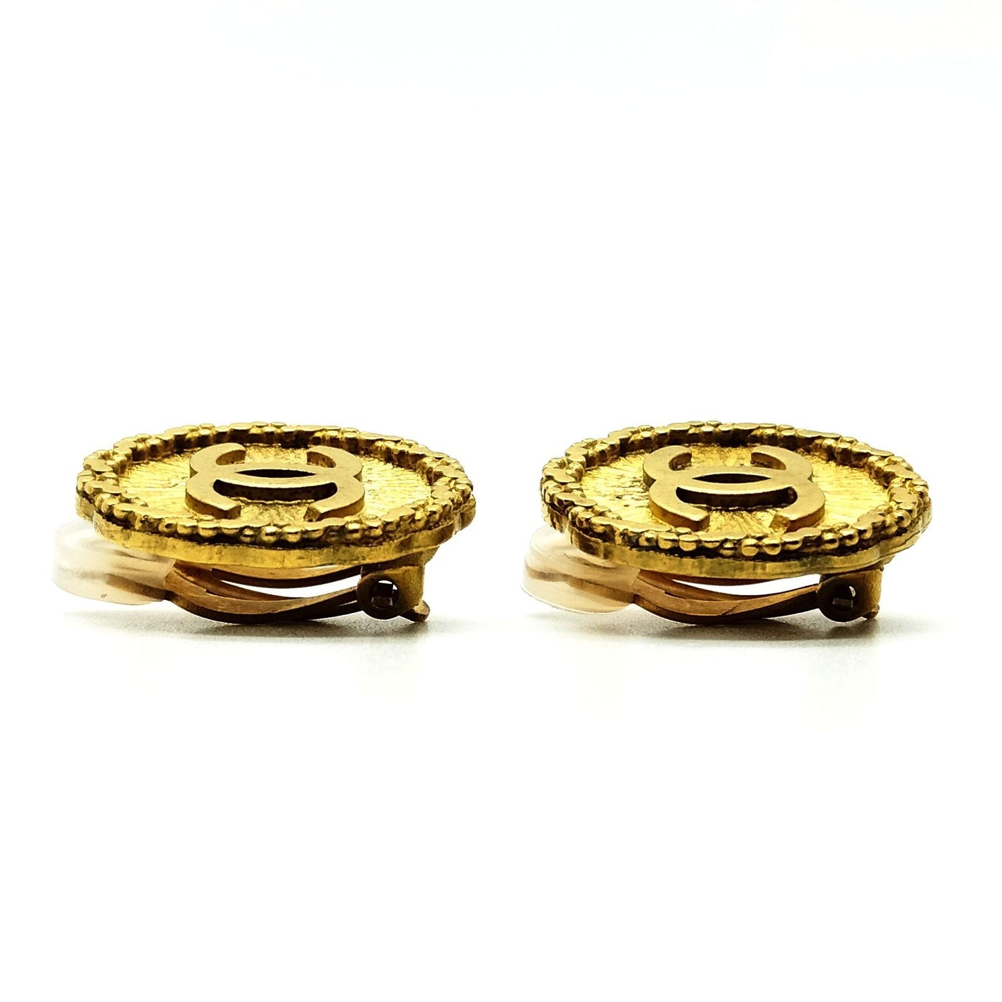 CHANEL- Gold Earrings