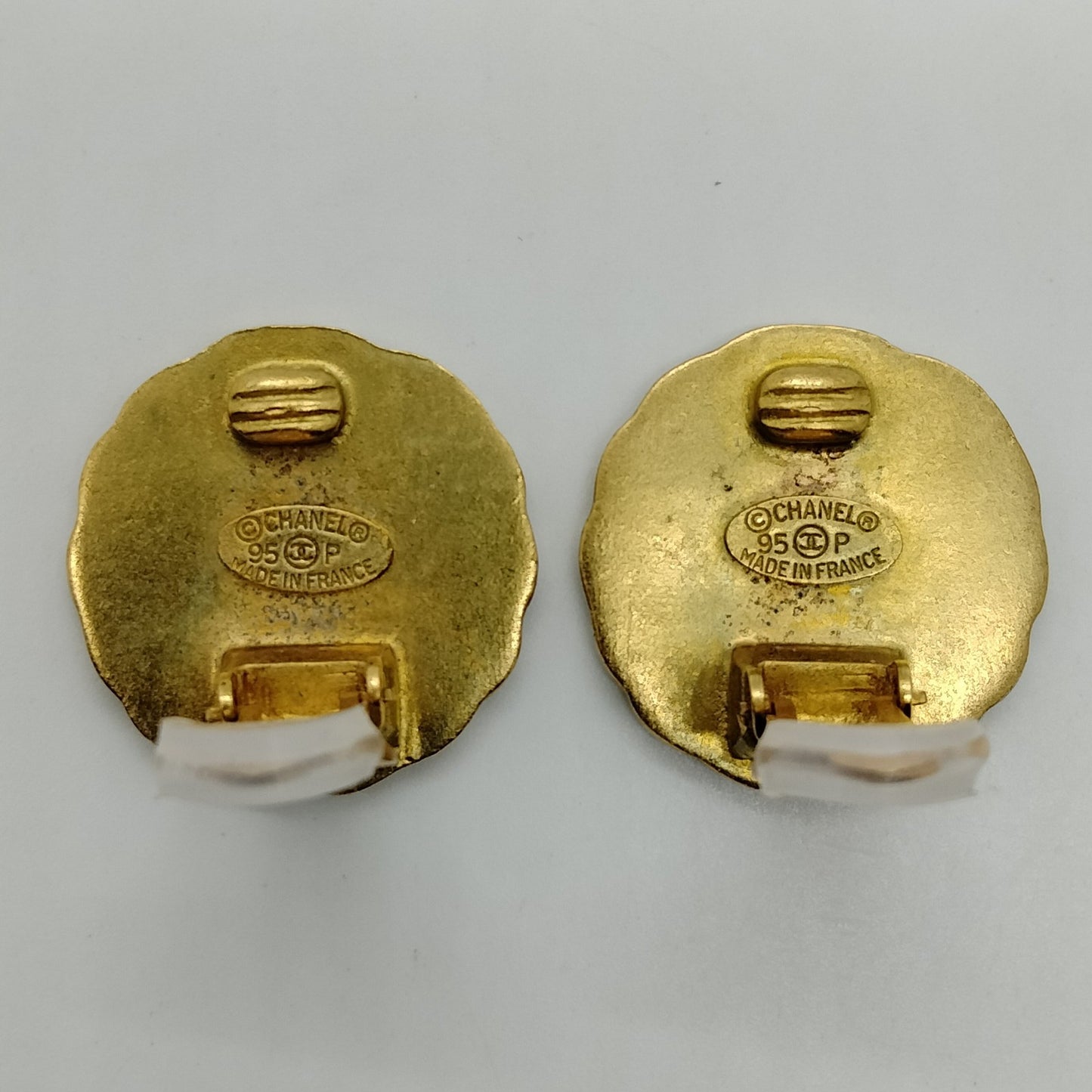 CHANEL- Gold Earrings