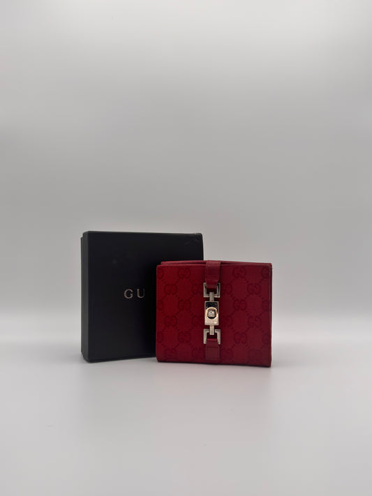 GUCCI - Jackie GG Compact Wallet