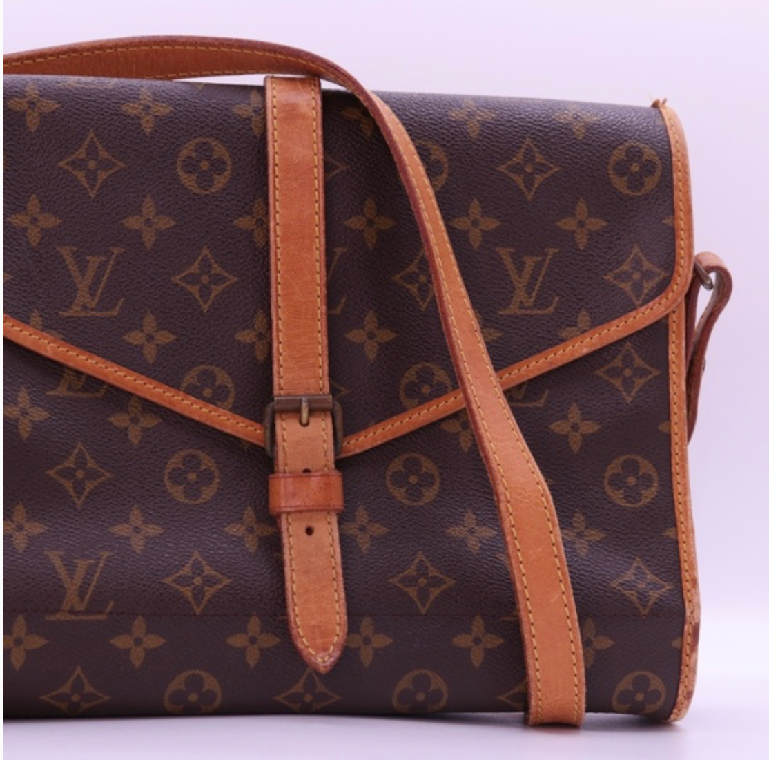 LOUIS VUITTON - Monogram Portable Serviette Desktop Organizer Shoulder Bag