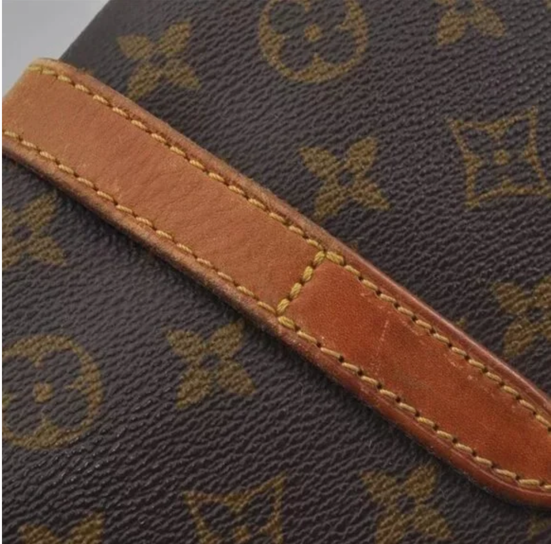 LOUIS VUITTON - Monogram Portable Serviette Desktop Organizer Shoulder Bag