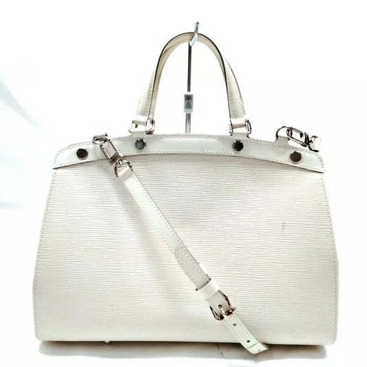 LOUIS VUITTON - Brea GM white Epi Electric Leather
