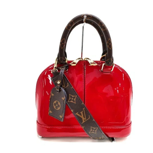 LOUIS VUITTON - Alma BB Red Vernis