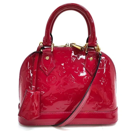 LOUIS VUITTON - Alma BB Bordeaux Vernis