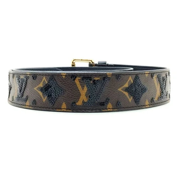 LOUIS VUITTON - Monogram Sequins Eclipse Belt