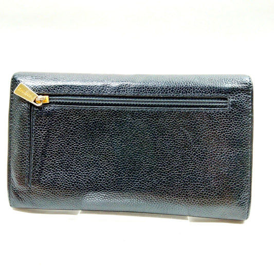 CHANEL - Coco Long Caviar Wallet